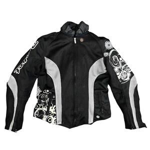 Joe Rocket Racing  M  Black+Gray Cleo MESH MOTORCYCLE JACKET
